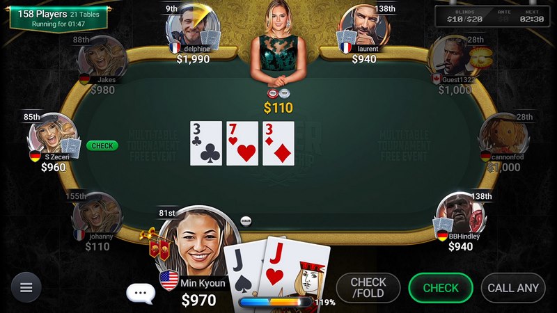 Bạn cần nắm rõ luật chơi poker của các vòng cược tiếp theo